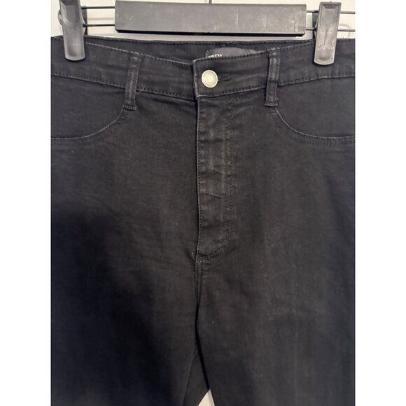 2/$30 ZARA Womens 10 Black Denim Skinny Jeans - Picture 4 of 15